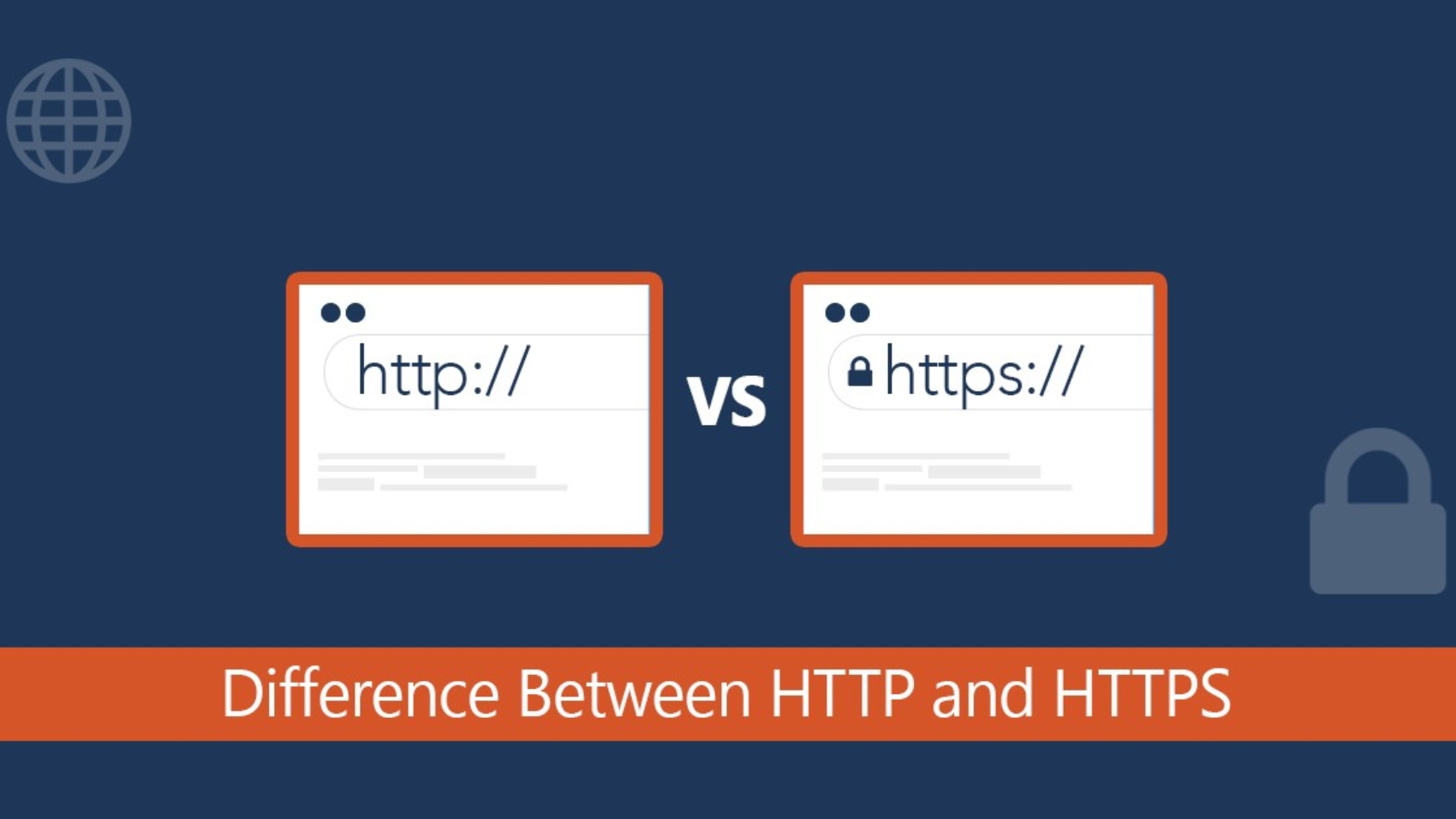 Difference in HTTP and HTTPS